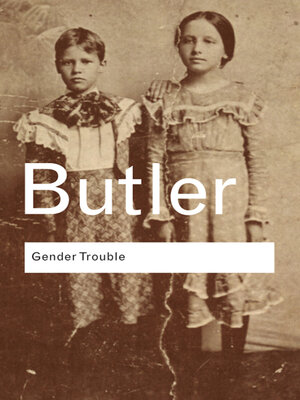 cover image of Gender Trouble